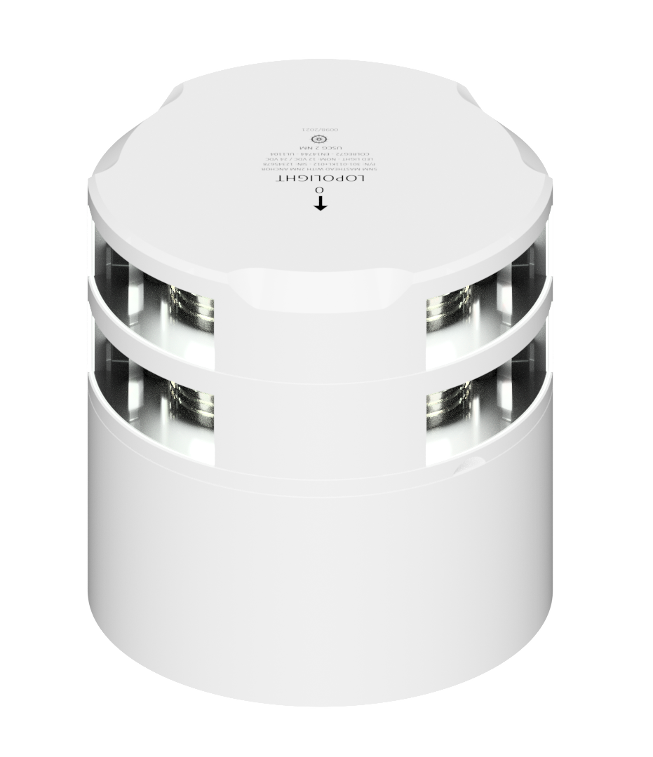 5nm 225° White w/ 2nm 360° White, white coated 5nm 225° White w/ 2nm 360° White, white coated